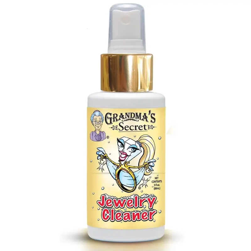 Grandma’S Secret Jewelry Cleaner Spray Gold Silver Cleaning Solution Tarnish Remover 3Oz Grandma'S Secret