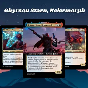 Proxy 100+ Card Commander Deck Upping the Average Ghyrson Starn Kelermorph Theme Complete Magic Style EDH Build Ready to Play Strategy Deck Perfect Gift for Card Players and Collectors