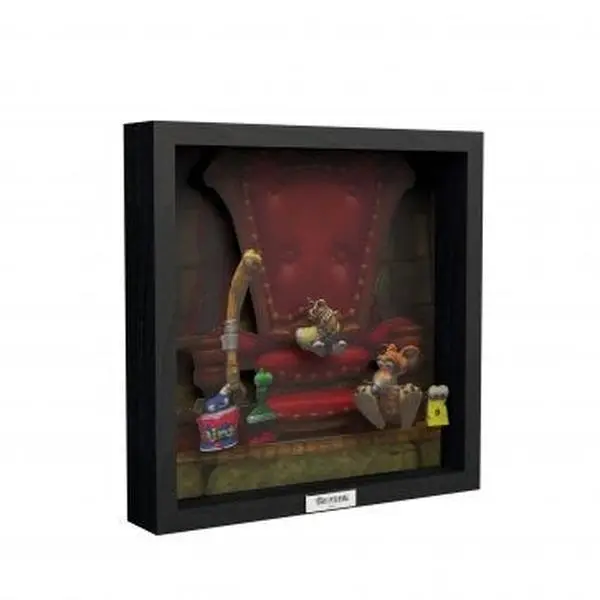 Pixel Frames Conker: King of all the Land Shadow Box - 9" x 9"
