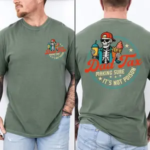 Comfort Colors Dad Tax T-shirt, Funny Dad Tax Tee, Dad Tax Shirt, Fathers Shirt, Gift For New Dad Husband, Gift For Father