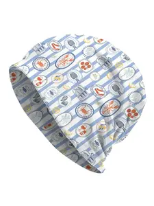 Funny graffiti Skullies Beanies Caps sardine can Thin Hat Autumn Spring Bonnet Hats Men Women's Unisex Ski Cap