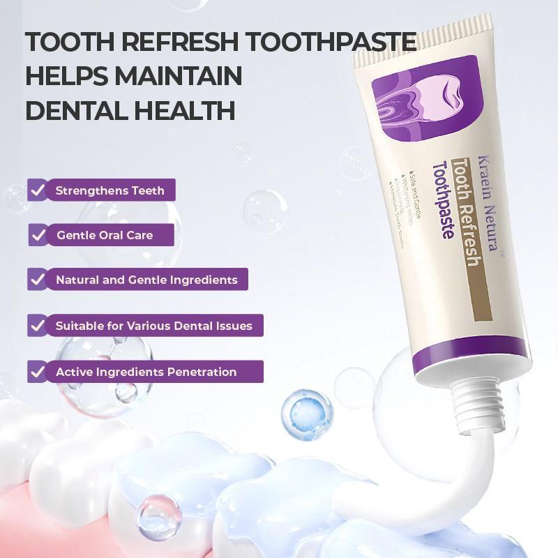 Kraein Netura Gentle Cleaning Toothpaste for Fresh Breath & Oral Care - Daily Use for Healthy Mouth and Effective Cleansing