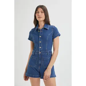Sailor Romper in Eco Ruby by Rolla's