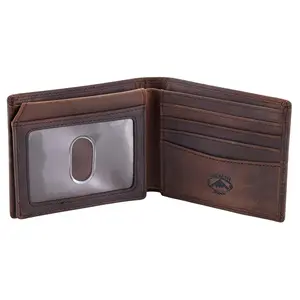 Leather Bifold Wallet for Men