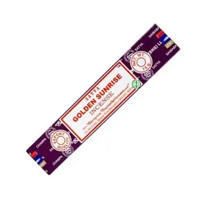 Golden Sunrise Incense Satya 15g (Incienso Satya Amanecer Dorado 15g)