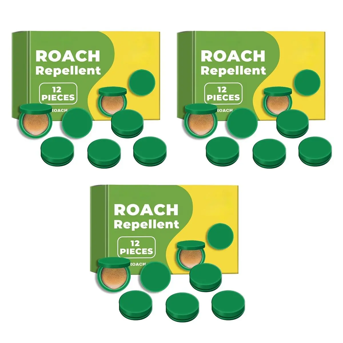 3Boxes（36Pcs）