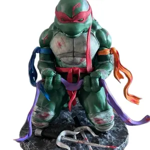 TMNT Raphael Last Ronin Style Diorama Statue