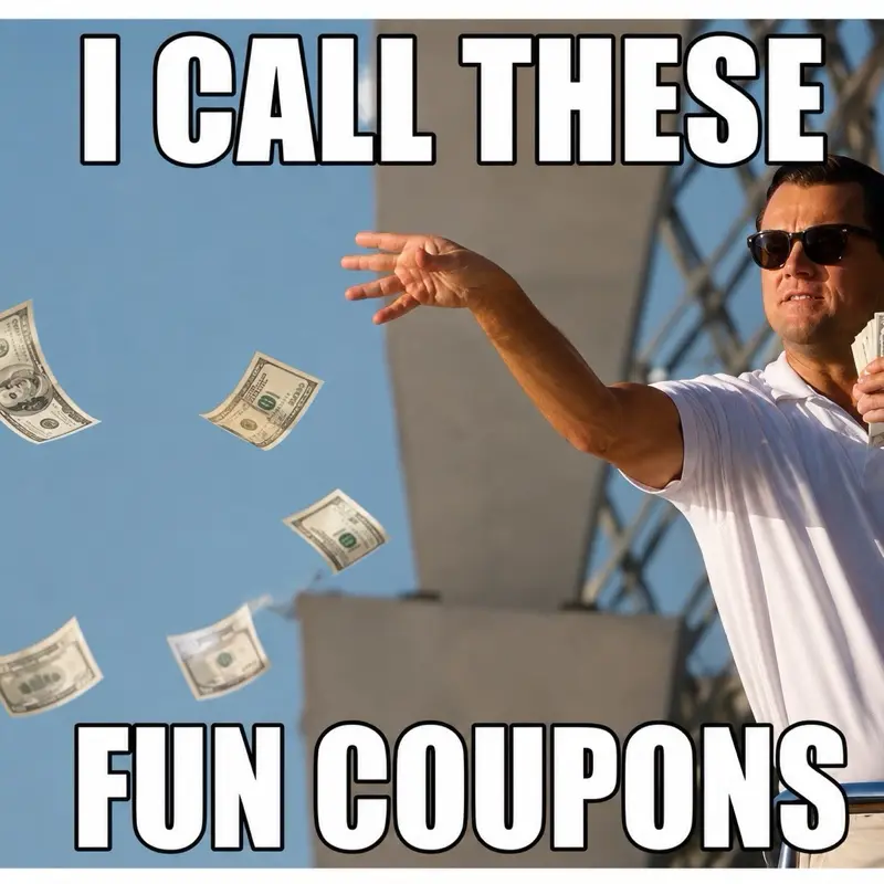 Funny Leo2 “Fun coupons”