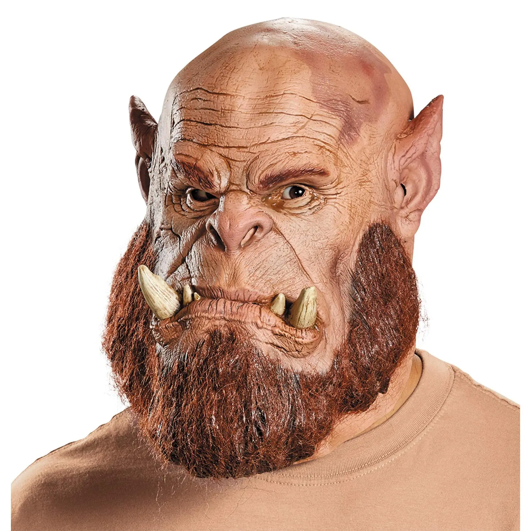 World of Warcraft: WOW Orgrim Orc Warrior Halloween, Cosplay Deluxe Adult Mask