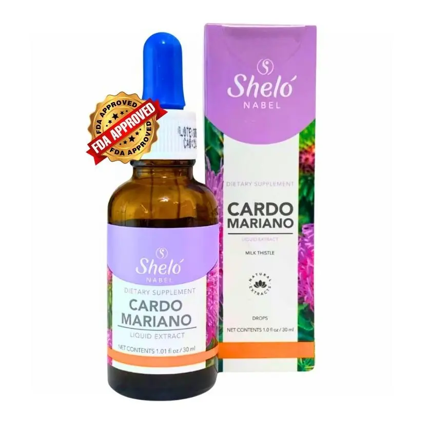 Cardo Mariano | Milk Thistle Original Dietary Supplement Natural Health  Fitness Edible Shelo NABEL USA