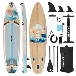 Inflatable Paddle Board,Inflatable Stand Up Paddle Boards with Premium SUP Accessories,450LB High Weight Capacity Wide for Beginners, Large Paddle with Camera Mount