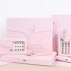 Bee Your Own Lash Tech The Entire Collection Includes Kit BQ01 Lash Aplicator,Bond & Sealer, Remover, Lash Curler and BQ02 BQ03 Refill Makeup Set