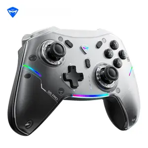 G5 Pro  Gaming Controller for Windows PC,,IOS&Android,PC Controller Hall Effect Joystick&Triggers/Gyroscope,RGB Lights (Black)