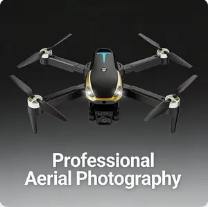 Aerial Drone M8 Pro 2026 - GPS Positioning, 4K UHD EISCamera, 5G WiFi FPV, Brushless Motors, Optical Flow Hover,Intelligent Obstacle Avoidance, Auto Return, 360° Stunt Roll,Two Batteries