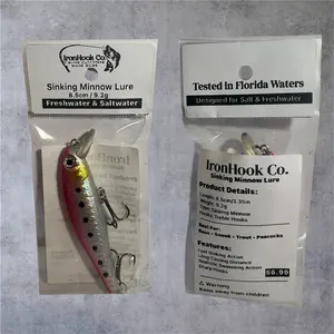 Sinking Minnow Lure 8.5cm / 9.2g | Freshwater & Saltwater Fishing Lure