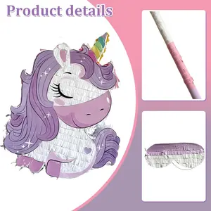 Unicorn Dream Style Pinata Set, Birthday Party Decorations, Festival Party Supplies, Team Building, Graduation Party Favors
