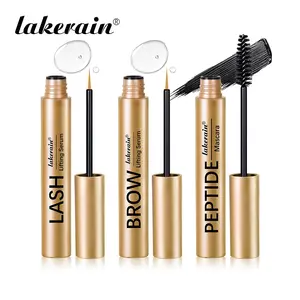 Eyelash & Eyebrow Enhancing Care Kit with Lash Serum, Brow Serum, Peptide Mascara - Nourishing Serum for Thicker, Longer Lashes & Brows, Volumizing & Lengthening Makeup Set