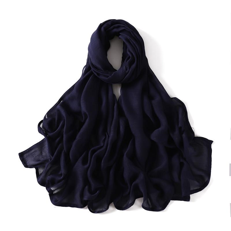 Modal Plain Hijab Scarf Rayon