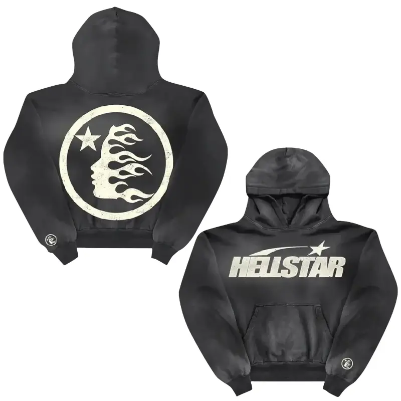 Limited 2026 Unisex HELLSTAR Uniform Logo-Print Hoodie, Streetwear Hoodie For Men And Women, Trendy Casual Sweatshirt, Urban Fashion Gift, Stylish Logo Clothing
