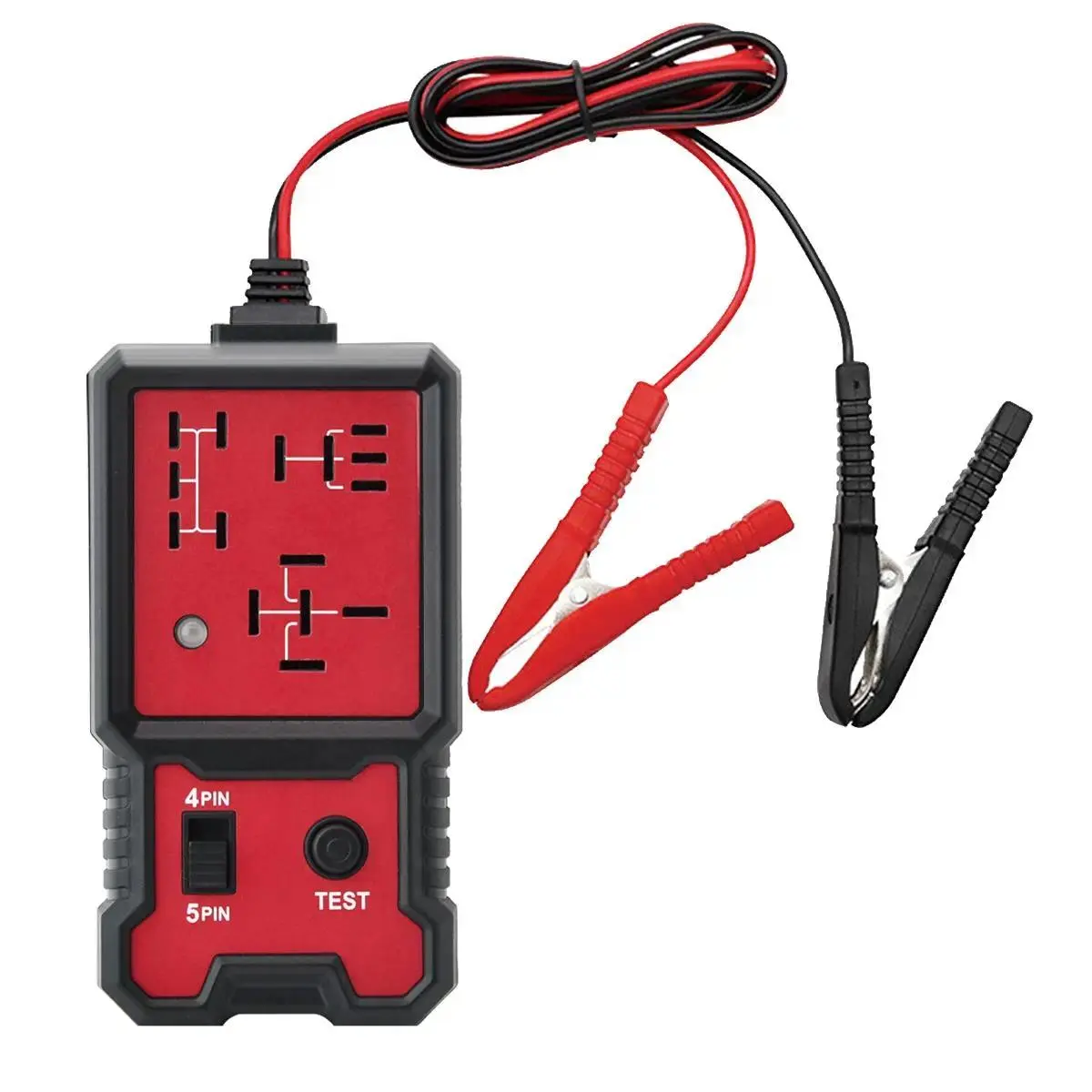 Car Relay Tester Tool for Summer, 12V/24V Car Relay Tester, Automotive Battery Relay Tester, Automotive Circuit Tester, Diagnostic, Durable Test and Measurement Tools, Vehicle Accessories, Automotive Scan Tool, Car Circuit Tester, Car Voltage Tester