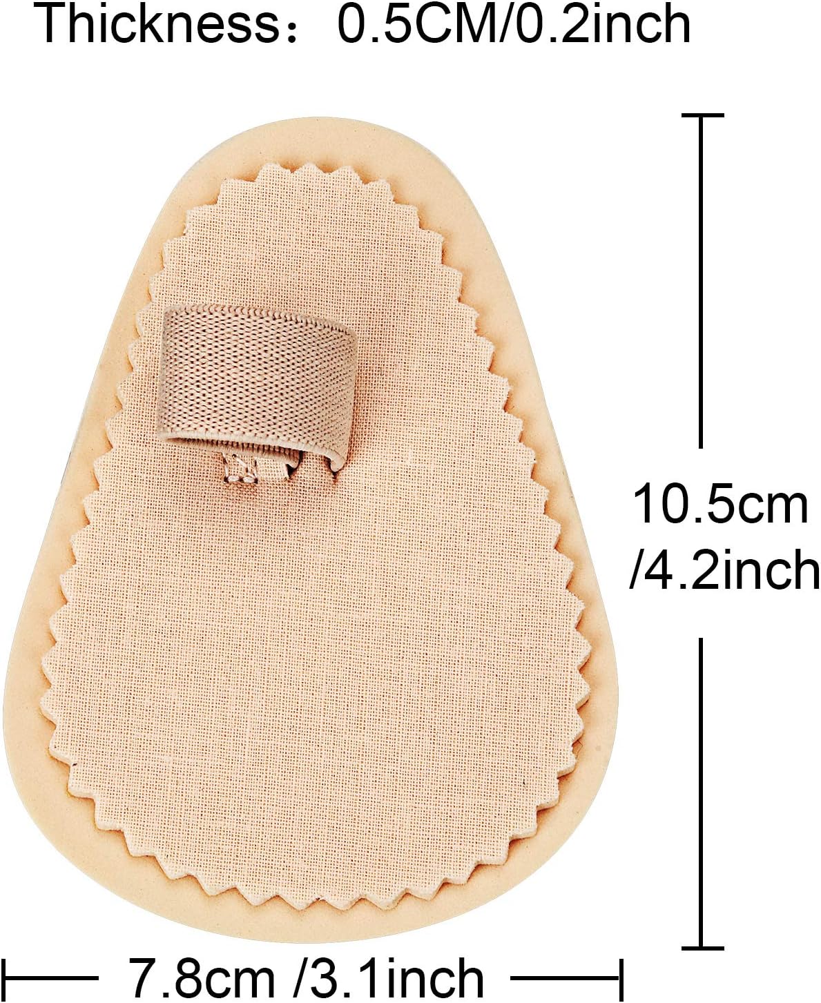 4 Pieces Budin Toe Splint Hammer Toe Support Splint for Toes, Joint Realign Cushion Brace for Claw, Curled, Crooked Toe, Toe Straightener