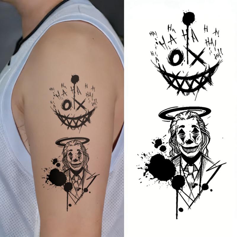 Buy One Get Three Free Herbal Tattoo Stickers - 10-Second Application, Waterproof & 7+ Days Long-Lasting Skin-Safe Temporary Tattoos