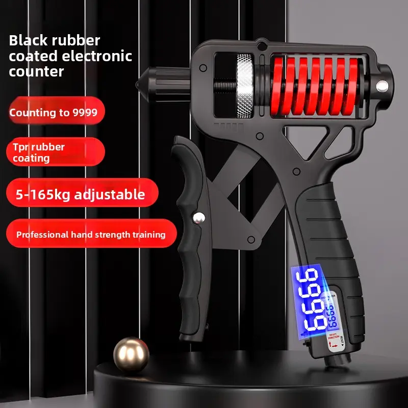 Carbon Steel Hand Gripper Black