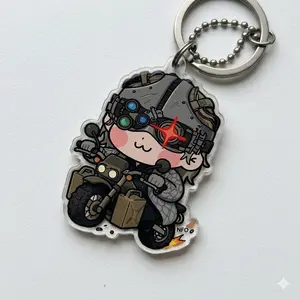 Resident Evil Victor Gideon MagSafe Keychain