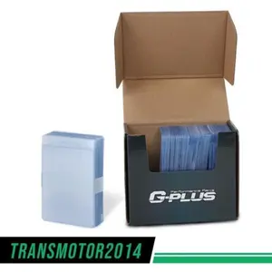 200Pcs Large Semi Rigid Card Holder PSA Grading Submission Holders Organizer Upgraded Version