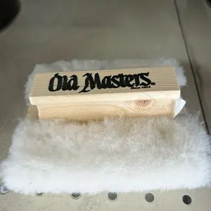 Lambskin stain applicator