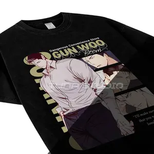 Dangerous Convenience Store Beom Gunwoo Manhwa BL Comic Novels T-shirt Sweatshirt Hoodie Gift For Fan Fabric Top