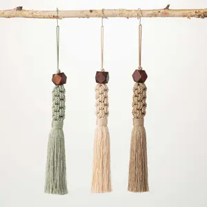 Boho Braided Tassel Ornament