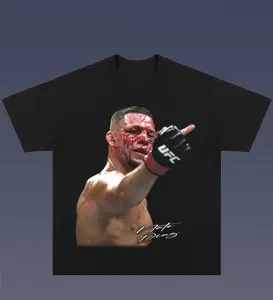 Nate Diaz Vintage Graphic Tees - Vintage Bootleg Casual Clothing