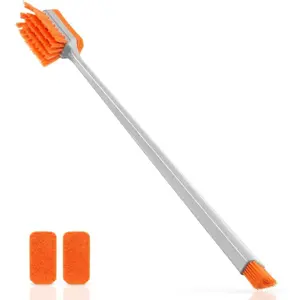 Small Glass Aguarium Cleaning Tool Algae Scraper for Acrylic Aquariums Fish Tank Cleaner Brush