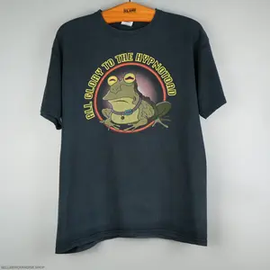 Vintage 2006 Futurama T-Shirt The Hypnotoad Graphic Tee Heavy Cotton Tee Shirt, 100% Heavy Cotton Shirt