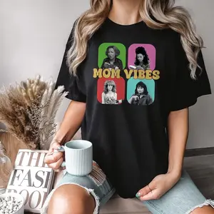 90s Mom Vibes Shirt, Funny Motherhood Life Tee, Cool Mom Club Gift