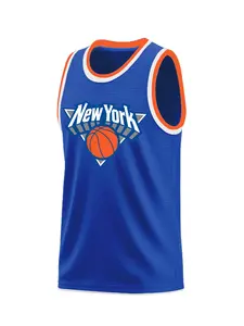 Men's Basketball Jersey 11 Blue, Vintage Embroidered Casual Training T-Shirt, Sporty V-Neck Mesh Short Sleeve, All Seasons Wear