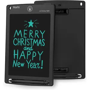 LCD Writing Tablet 8.5 Inch Electronic Writing Drawing Pad Portable Doodle Board Gifts for Kids Office Memo Home Whiteboard Black