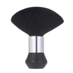 Barber Neck Brush, Soft Neck Duster Brush, Hair Cleaning Sweeping Duster with Plastic Handle Grip, Hair Styling Tool for Home Salon, Christmas Gift