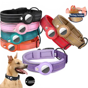 Waterproof Airtag Dog Collar - Pet Tracker Accessory