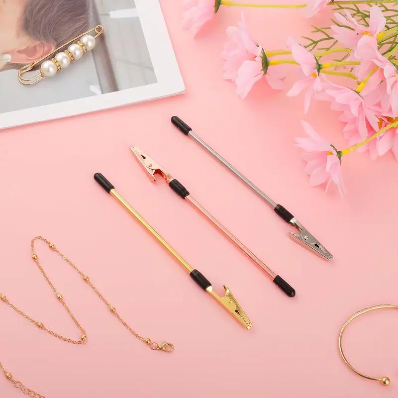 Bracelet Helper Tool Necklace Bracelet Jewelry Clasp Helper Clips for Bracelets Fastener Helpers Assistant Tool for Women