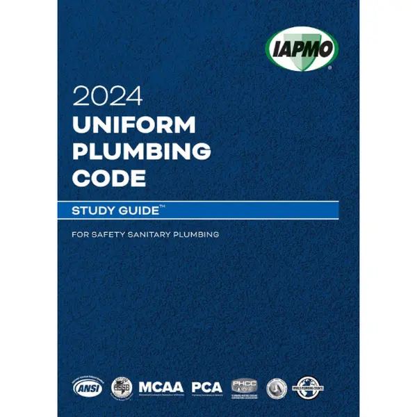 2024 Uniform Plumbing Code Study Guide