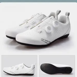 Road bike non-locking shoes for men and women, lightweight cycling shoes, mountain bike rubber-soled shoes, dual-twist adjustment equipment