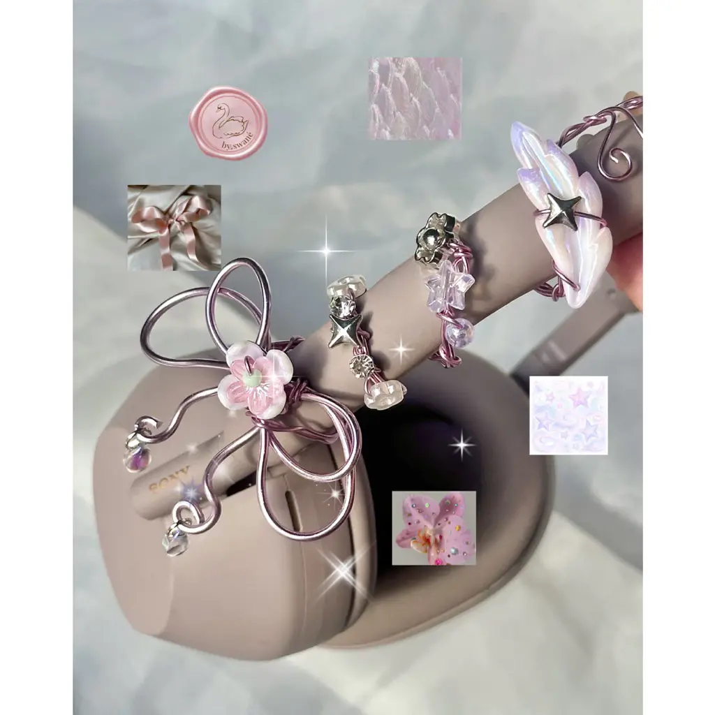 [NEW] Little Bowbi Handmade Aesthetic Wrap Charm for Bags, Headphones & Accessories