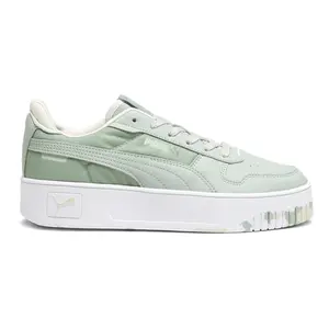PUMA Womens Carina Street Better Platform Sneakers Shoes Casual - Green