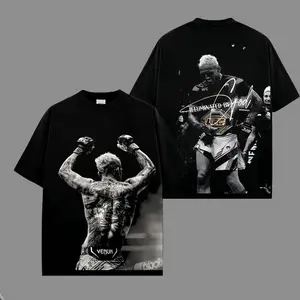 Charles Oliveira Brazil UFC T-Shirt Vintage Cotton Graphic Tee Unisex MMA Fighter Shirt Retro Fightwear Streetwear Gift for Fans