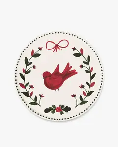Provence Dinner Plate Set - Poppy