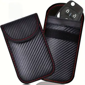 Car Key Case, Car Key Signal Blocking Bag, RFID Key Bag, Car Interior Accessories for Car Key, Car Accessories for Men & Women, Car Key Protector, Car Key Accessory, car key holder, Car Key Case Cover