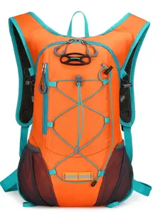 Lightweight Outdoor Running Backpack, Marathon Trail Running Hydration Vest, Breathable Mesh Cycling Bag, Anti-Shake Dual Shoulder Pack, Bicycle Bag