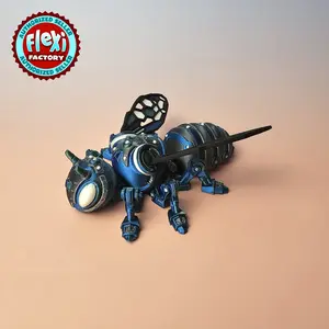 Cyber Bee 3D Printed | Articulated Toy | Cyber Bee | Flexi Toy | Flexi Bee | Articulated Bee | Fidget Toy